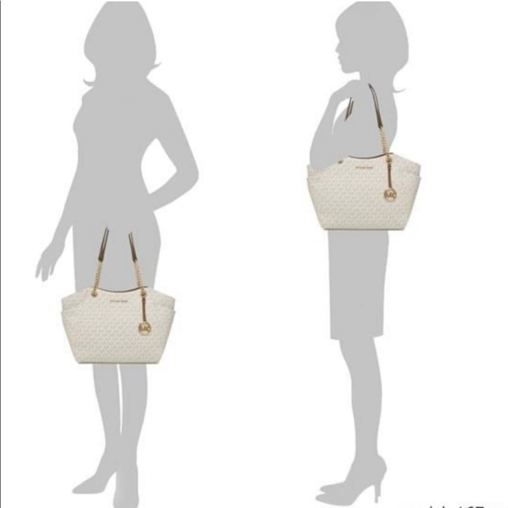 MICHAEL KORS JET SET TRAVEL SHOULDER BAG - Picture 10 of 10